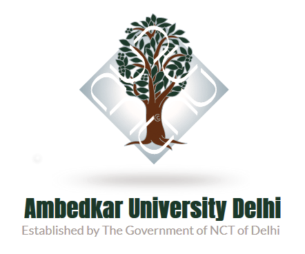 Ambedkar University Delhi logo