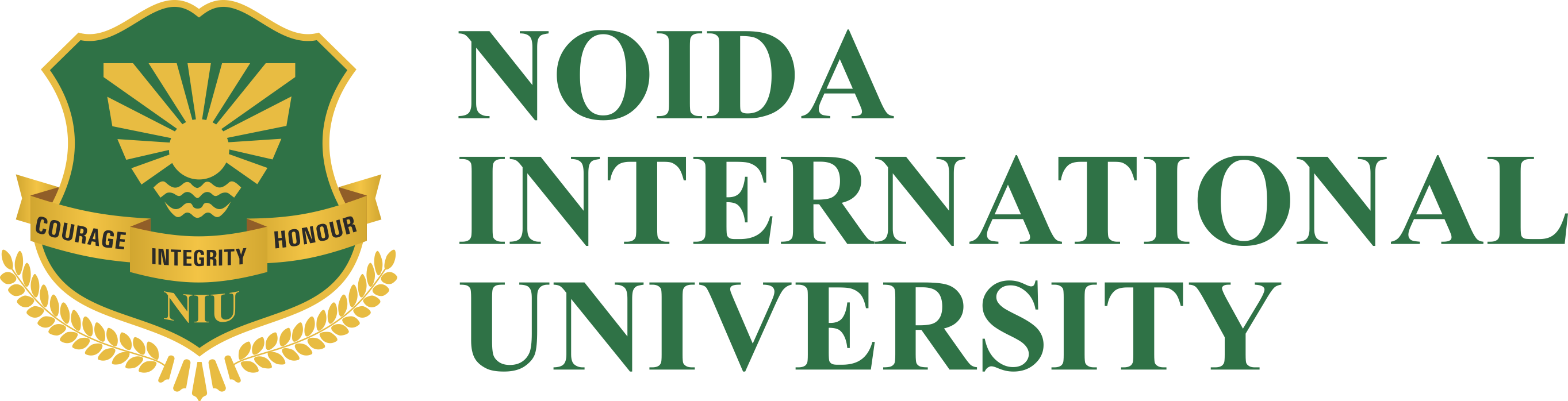 Noida International University logo